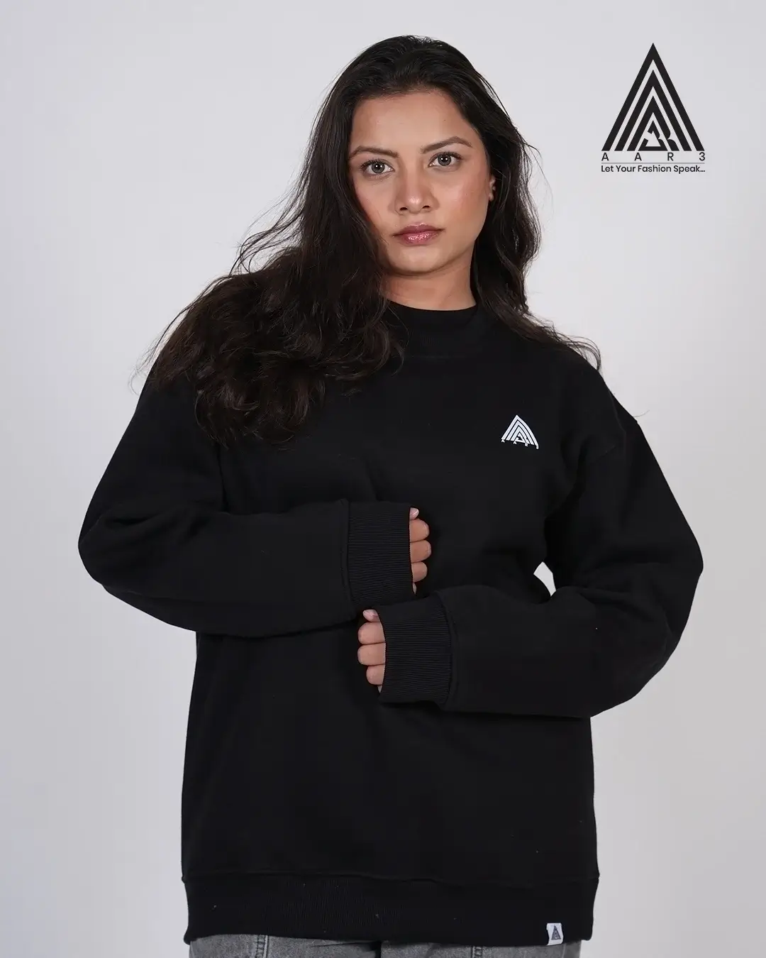 Hustle Graphic Print Pullover