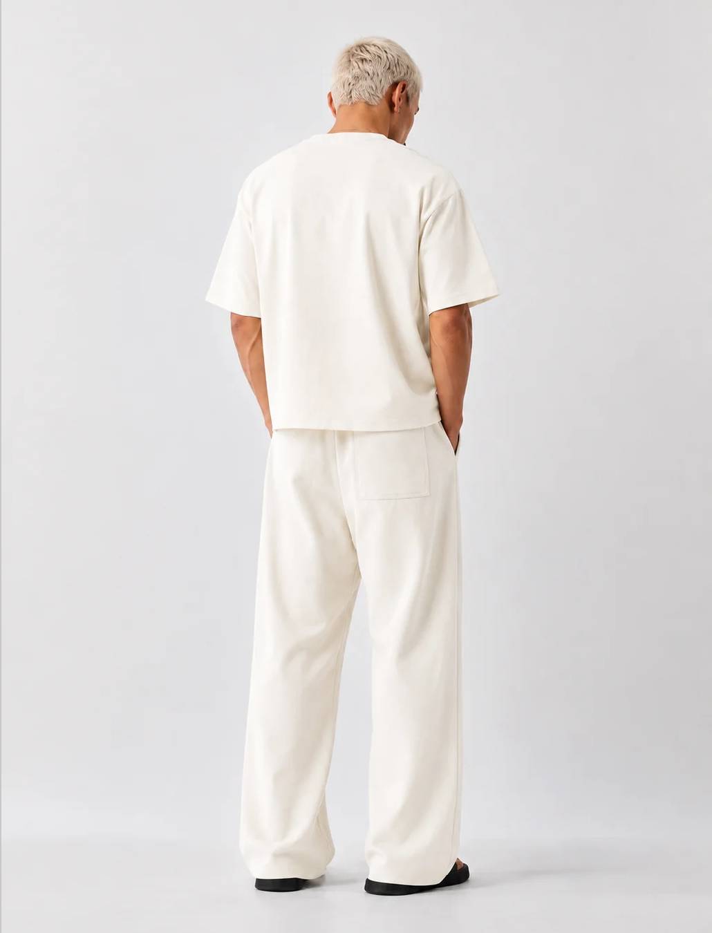 3 Pocket Co-ord Set White